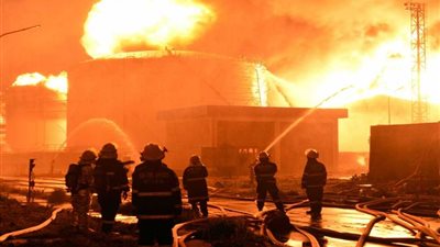 إخماد حريق بمزرعة دواجن بطوخ في القليوبية