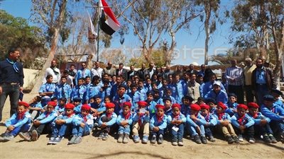 طلاب «صان الحجر» بالشرقية يعانقون آثارهم في مهرجان كشفي