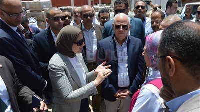 «الغضبان» لوزيرة الصحة: جار حصر المواطنين لتطبيق التأمين الصحي الشامل