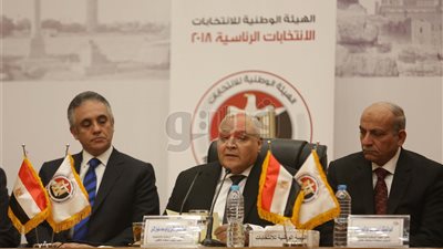 نص كلمة رئيس الهيئة الوطنية للانتخابات في مؤتمر إعلان نتيجة الرئاسة