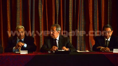 بالفيديو والصور.. انطلاق اجتماع الغرف التجارية ووزير الصناعة