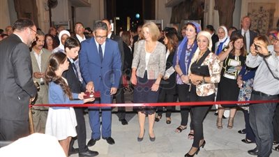 15 صورة ترصد افتتاح معرض «150 عاما من الزيارات الملكية البلجيكية لمصر»