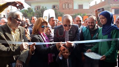 البنك الأهلي يفتتح أعمال تطوير مدرسة ووحدة صحية بالقناطر الخيرية