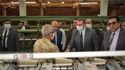 بالصور.. وزير القوى العاملة: نعمل على تطوير صناعة الغزل والنسيج