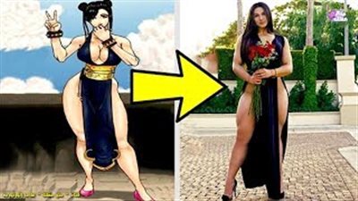 بالفيديو.. 10 شخصيات حقيقية تشبه الألعاب الشهيرة