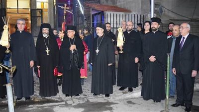 بطريرك الروم الكاثوليك يحتفل بعيد القديس يوسف