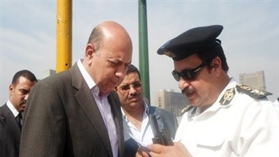‏‫الصغير والدالي يتفقدان الحالة الأمنية بالمترو وشوارع الجيزة