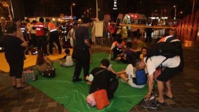 بالصور.. إصابة 21 شخصا في انفجار بمترو العاصمة التايوانية