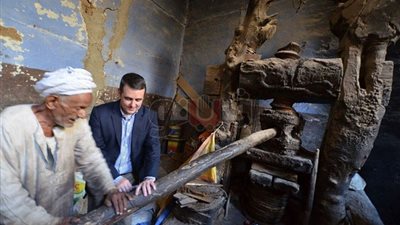 الوكالة الأمريكية للتنمية تزور معبدإسنا في الأقصر