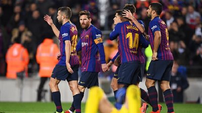 برشلونة بالقوة الضاربة في موقعة إشبيلية