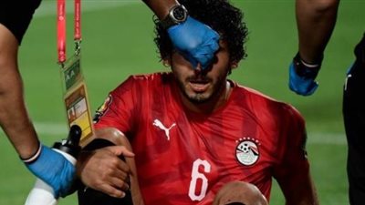 طبيب المنتخب: حجازي يرتدي واقيًا للأنف في حالة المشاركة أمام الكونغو