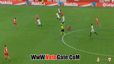 إشبيلية يكتسح ريـال مدريد 0/3 في الشوط الأول (فيديو)