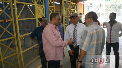 بالصور.. نائب محافظ القاهرة يتفقد أنظمة الإطفاء بسوق غزة الجديد