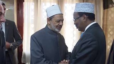 رئيس الصومال للإمام الأكبر: الأزهر قادر على مواجهة التطرف في بلادنا