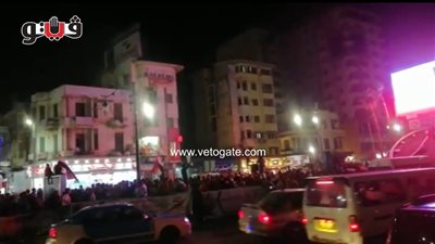 احتفالات أهالي دمياط بفوز «السيسي» (فيديو)