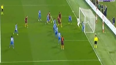 بالفيديو.. روما يتقدم بهدف على إمبولي في الشوط الأول
