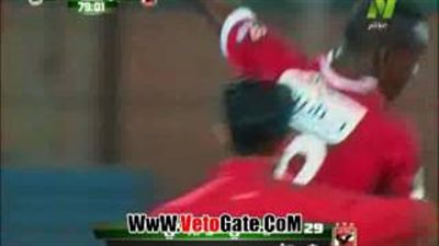 كوليبالي يتقدم للأهلي بالهدف الثالث في مرمى الداخلية