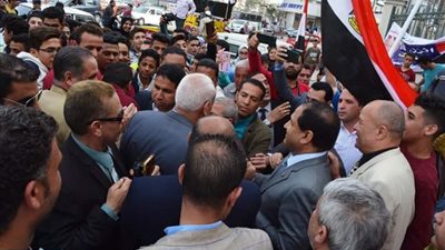 تفاصيل احتفال أهالي الغربية بفوز السيسي بفترة رئاسية ثانية (صور)