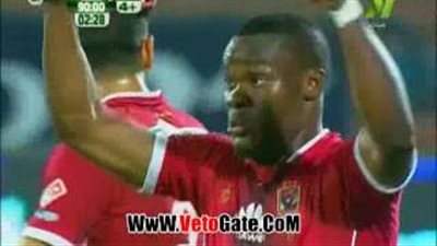 بالفيديو.. كوليبالي يعزز تقدم الأهلي بالهدف الرابع في الداخلية