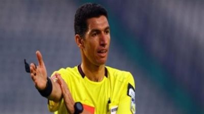 جهاد جريشة حكما لمباراة سموحة والمقاصة