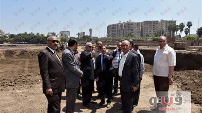 بالصور.. محافظ الشرقية يتفقد الأعمال الجارية بمدرسة المتفوقين