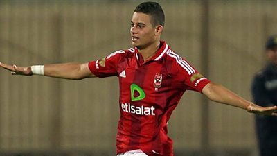 «سعد سمير» جاهز لمواجهة المصري بعد مشاركته في مران الأهلي