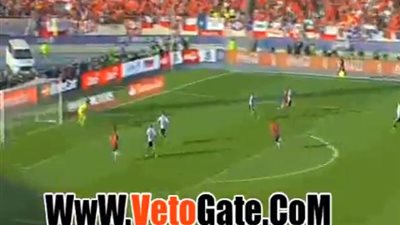 بالفيديو.. حارس الأرجنتين ينقذ هدفا مؤكدا أمام مهاجم تشيلي