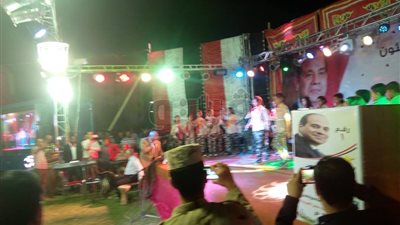 احتفال أهالي الوادي الجديد بفوز السيسي (صور)