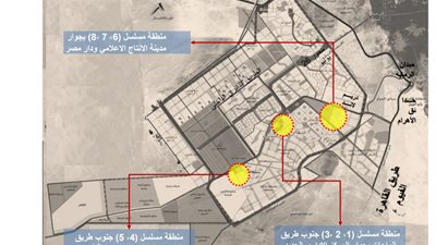 مواقع شقق «سكن مصر» المطروحة في 6 أكتوبر