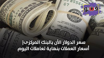 سعر الدولار الآن بالبنك المركزى| أسعار العملات بنهاية تعاملات اليوم