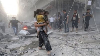 27 قتيلًا مدنيًا في قصف للتحالف الدولي على الرقة