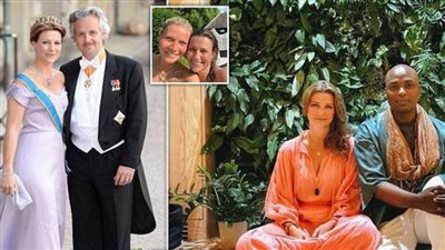 أميرة نرويجية ترتبط بشاب أسمر بعد انتحار زوجها السابق