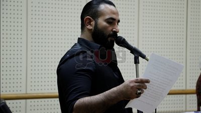 بالصور.. أحمد سعد ينتهي من بروفات مهرجان الموسيقى العربية