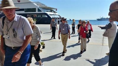 ميناء نويبع يستقبل 225 راكبا و19 سيارة