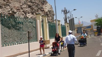 1254 سائحا إسرائيليا استقبلهم منفذ طابا.. اليوم