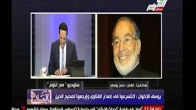 بالفيديو.. حسن يوسف يعتذر عن سخريته من «البلتاجي».. وينفي زيارته لـ«مبارك»
