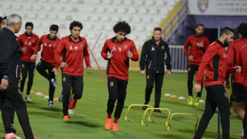 تدريبات فريق الاهلي