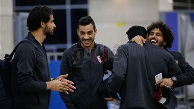 بعثة الزمالك تغادر مطار القاهرة لمواجهة جورماهيا الكيني