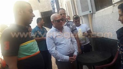 محافظ بورسعيد يزور الأيتام للتهنئة بالعيد