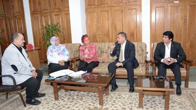 جامعة أسيوط تبحث سبل التعاون مع الاتحاد الأفريقي (فيديو وصور)