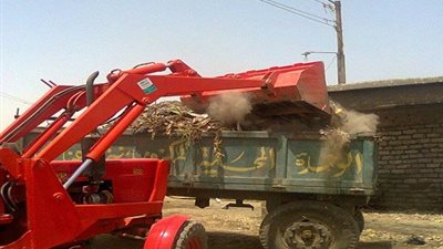 إزالة 15 طن قمامة ومخلفات بشوارع إهناسيا خلال العيد