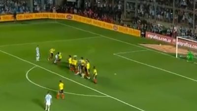 بالفيديو.. ميسي يفتتح أهداف الأرجنتين أمام كولومبيا بتصفيات كأس العالم