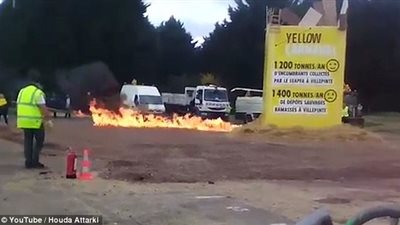 بالفيديو والصور.. إصابة العشرات في انفجار هائل لألعاب نارية بباريس