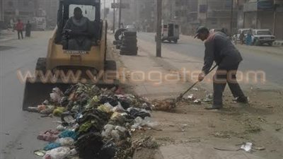 بالصور.. حملة مكبرة للنظافة ورفع الإشغالات بالفيوم