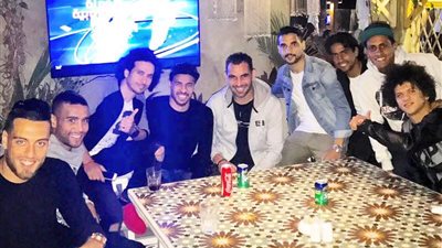 سيلفي للاعبي طلائع الجيش قبل مواجهة الاتحاد السكندري