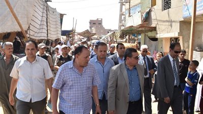 بالفيديو.. جولة لمحافظ الفيوم على مدينة إطسا