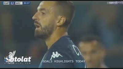 ميلان يتعادل مع إمبولي 1/1 بالدوري الإيطالي (فيديو)