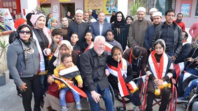 المنطقة الأزهرية بالإسماعيلية تحتفل بذوي الاحتياجات الخاصة (صور)