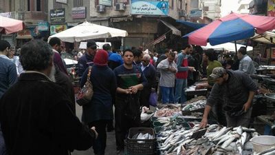 بالصور.. احتكار الأهالي يهزم حملات المقاطعة بأسواق السمك في دمياط