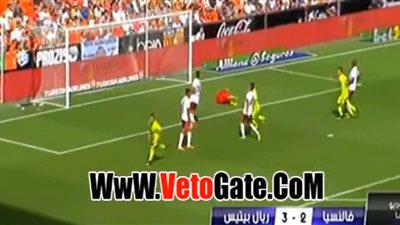 بالفيديو..«فالنسيا» يخسر أمام ريـال بيتيس «3/2»